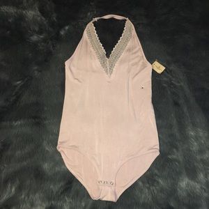 AE Lace V-Neck Leotard